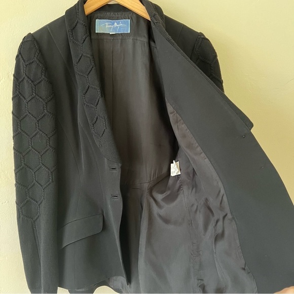 Vintage Thierry Mugler Sweater Blazer - Picture 6 of 8